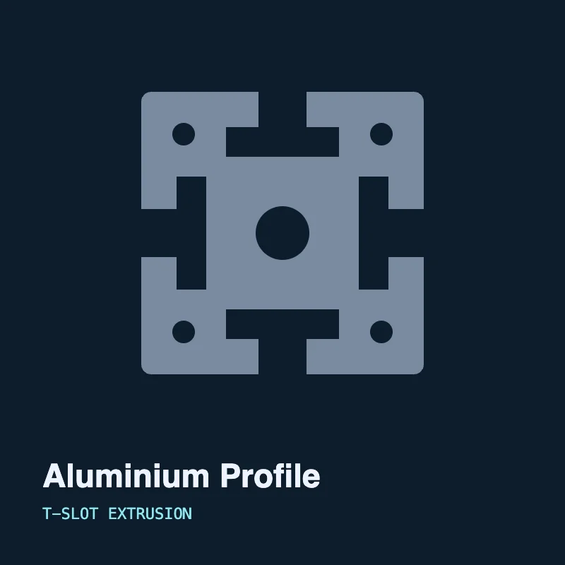 Aluminium profile illustration